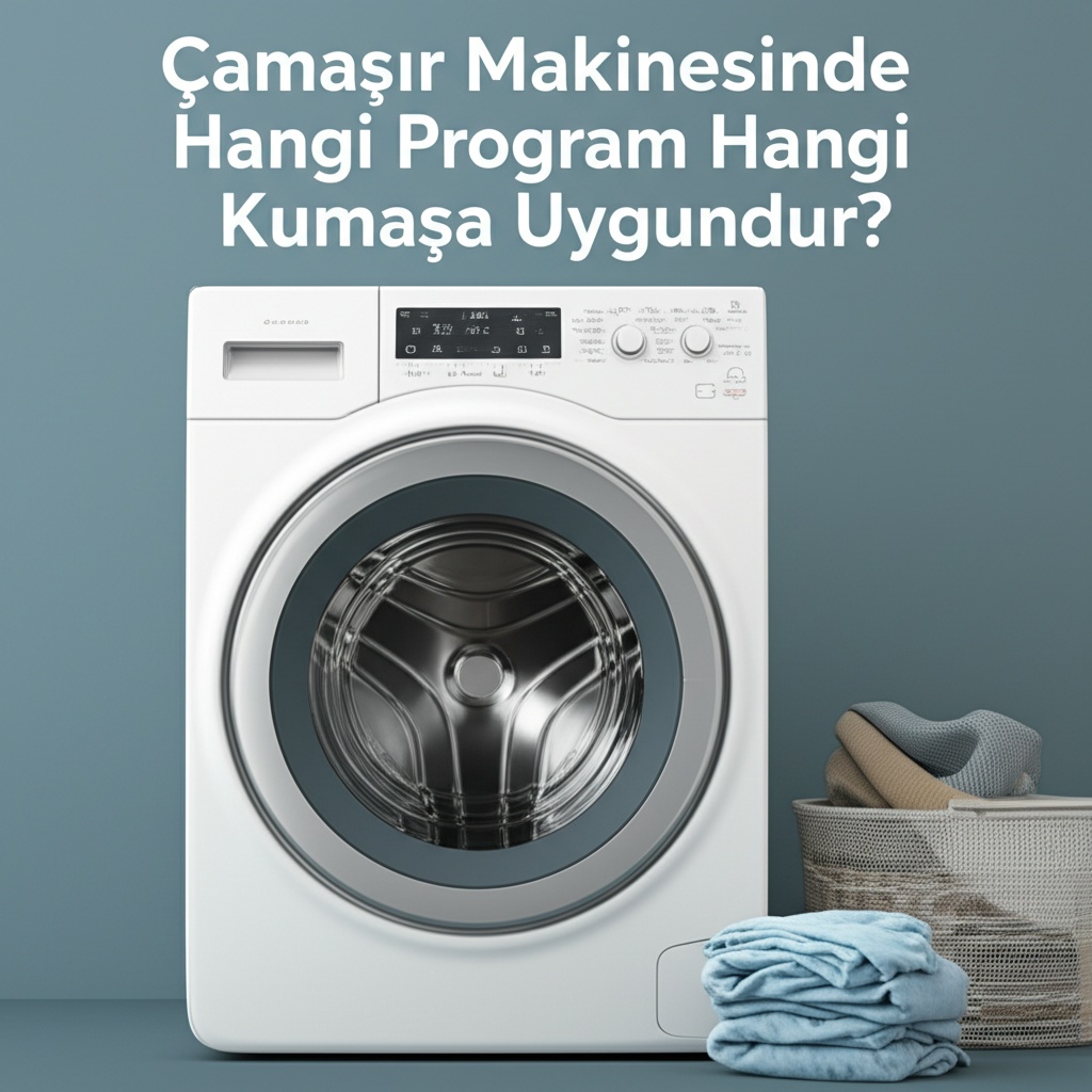 Çamaşır Makinesinde Hangi Program Hangi Kumaşa Uygundur?