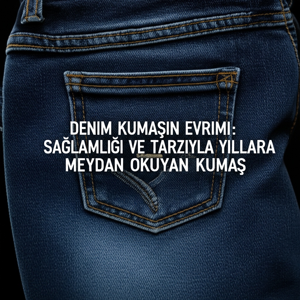 Denim Kumaşın Evrimi: Sağlamlığı ve Tarzıyla Yıllara Meydan Okuyan Kumaş