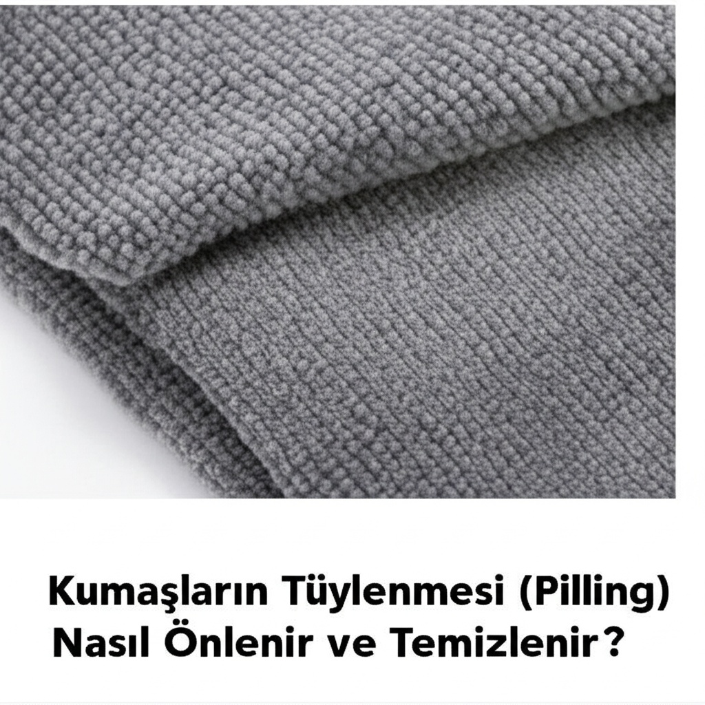 Kumaşların Tüylenmesi (Pilling) Nasıl Önlenir ve Temizlenir?