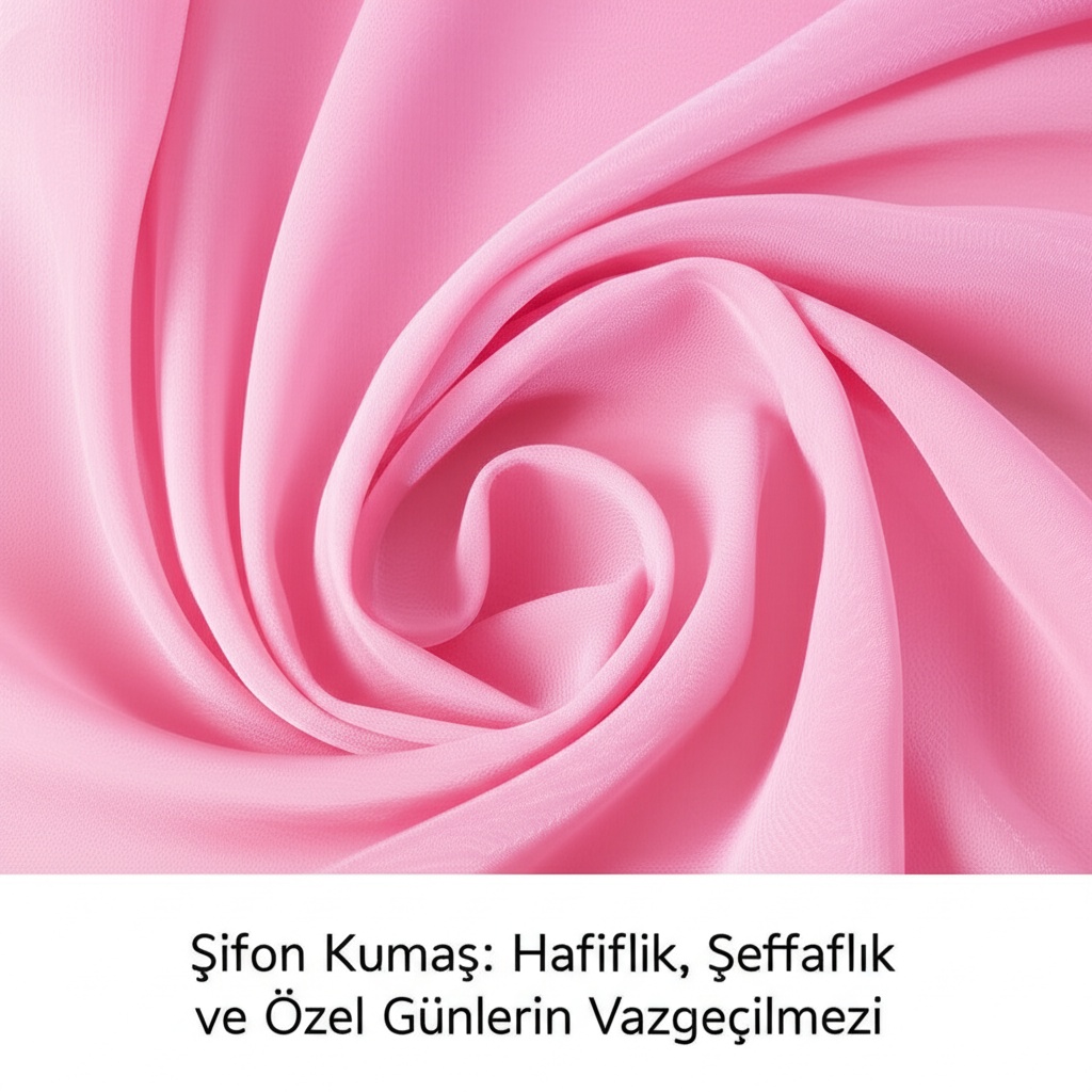 Şifon Kumaş: Hafiflik, Şeffaflık ve Özel Günlerin Vazgeçilmezi
