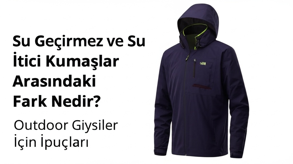 Su Geçirmez ve Su İtici Kumaşlar Arasındaki Fark Nedir? Outdoor Giysiler İçin İpuçları