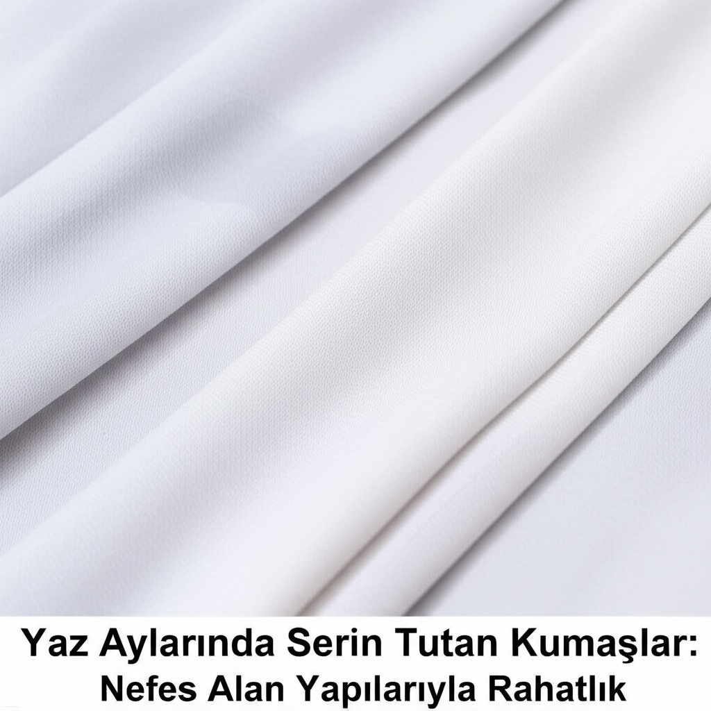 Yaz Aylarında Serin Tutan Kumaşlar: Nefes Alan Yapılarıyla Rahatlık