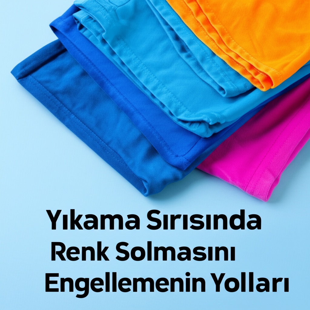 Yıkama Sırasında Renk Solmasını Engellemenin Yolları